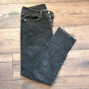 Levi's Wedgie High Rise Mom Jeans Stretch Skinny